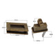 14mm x 22mm Rectangle Twist and Turn Clasp